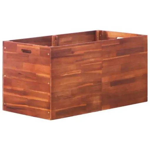 vidaXL Garden Planter Acacia Wood 100x50x50 cm