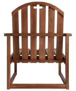 vidaXL Garden Sofa Chairs 2 pcs Solid Acacia Wood