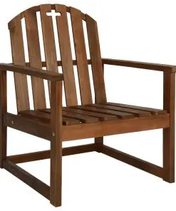 vidaXL 4 Piece Outdoor Lounge Set Solid Acacia Wood
