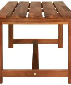 vidaXL 4 Piece Outdoor Lounge Set Solid Acacia Wood