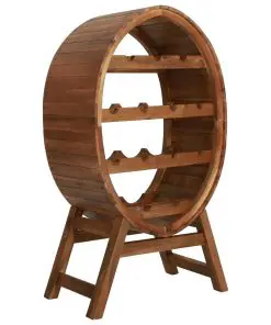 vidaXL Wine Rack 13 Bottles Solid Acacia Wood