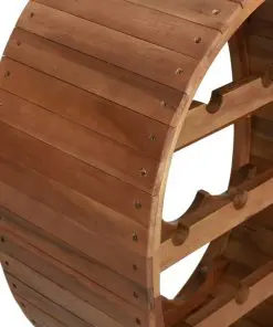 vidaXL Wine Rack 13 Bottles Solid Acacia Wood