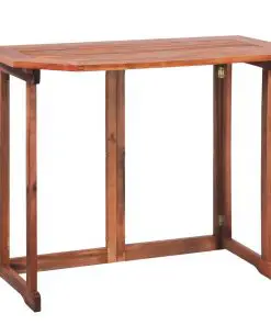 vidaXL 2 Piece Bistro Set Solid Acacia Wood