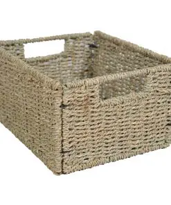 vidaXL Bathroom Vanity Cabinet with 4 Baskets Solid Teak 132x45x75 cm