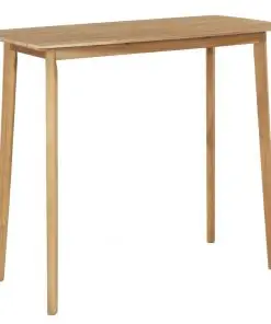 vidaXL Bar Table 120x60x105 cm Solid Acacia Wood