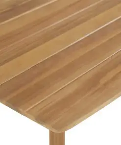vidaXL Bar Table 120x60x105 cm Solid Acacia Wood