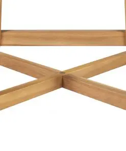 vidaXL Bar Chairs 2 pcs Solid Acacia Wood