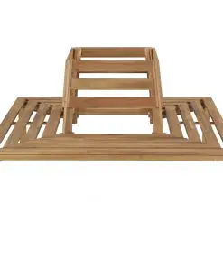 vidaXL Tree Bench 140x140x86 cm Solid Acacia Wood