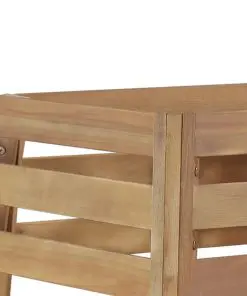 vidaXL Tree Bench 140x140x86 cm Solid Acacia Wood