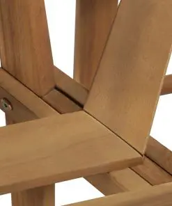 vidaXL Tree Bench Half-hexagonal 160 cm Solid Acacia Wood