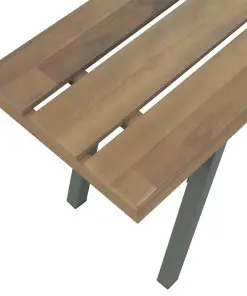 vidaXL Garden Bench 120 cm Solid Acacia Wood