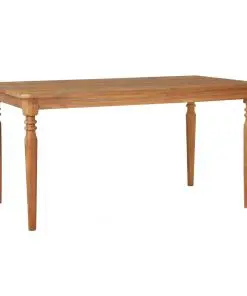 vidaXL Garden Table 150x90x75 cm Solid Acacia Wood