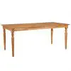 vidaXL Garden Table 170x90x75 cm Solid Acacia Wood
