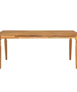 vidaXL Garden Table 170x90x75 cm Solid Acacia Wood