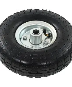 vidaXL Sack Truck Wheels 2 pcs Rubber 4.10/3.50-4