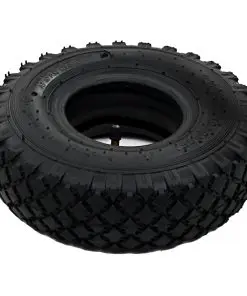 vidaXL 2 Tyres 2 Inner Tubes 3.00-4 260×85 for Sack Truck Wheel Rubber