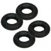 vidaXL Inner Tubes 4 pcs 3.00-4 260×85 for Sack Truck Wheels Rubber