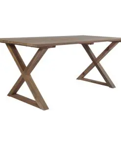 vidaXL Garden Table 180x90x76 cm Solid Reclaimed Teak Wood
