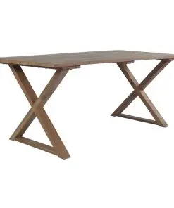 vidaXL Garden Table 180x90x76 cm Solid Reclaimed Teak Wood