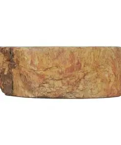 vidaXL Sink 45x35x15 cm Fossil Stone Cream