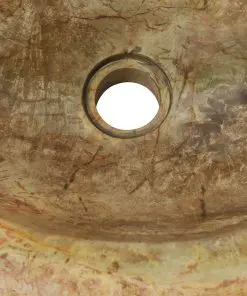 vidaXL Sink 45x35x15 cm Fossil Stone Cream