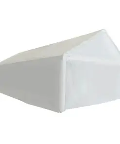 vidaXL Storage Tent PE 5×10 m White