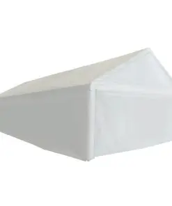 vidaXL Storage Tent PE 6×12 m White