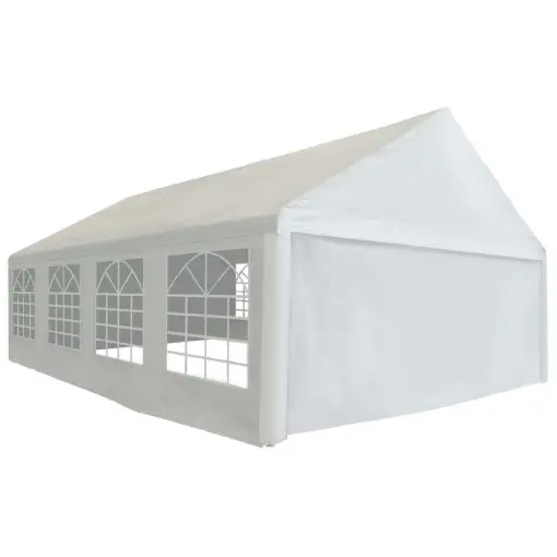 vidaXL Party Tent PE 5×8 m White