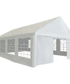 vidaXL Party Tent PE 5×8 m White