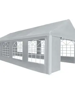 vidaXL Party Tent PE 4×8 m Grey
