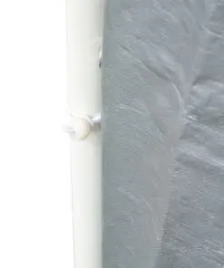 vidaXL Party Tent PE 4×8 m Grey