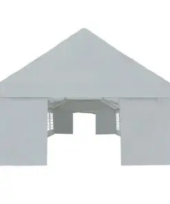 vidaXL Party Tent PE 5×10 m Grey