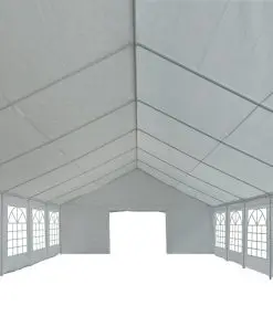 vidaXL Party Tent PE 5×10 m Grey