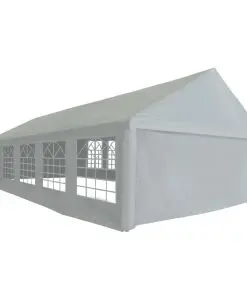 vidaXL Party Tent PE 6×12 m Grey