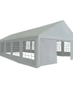 vidaXL Party Tent PE 6×12 m Grey