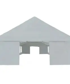 vidaXL Party Tent PE 6×12 m Grey