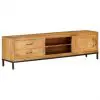 vidaXL TV Cabinet Solid Mango Wood 140x30x40 cm vidaXL TV Cabinet Solid Mango Wood 140x30x40 cm