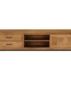 vidaXL TV Cabinet Solid Mango Wood 140x30x40 cm