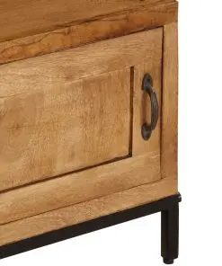 vidaXL TV Cabinet Solid Mango Wood 140x30x40 cm