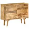 vidaXL Sideboard Solid Mango Wood 90x30x69 cm vidaXL Sideboard Solid Mango Wood 90x30x69 cm