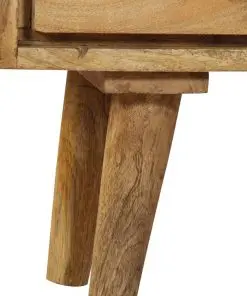 vidaXL Sideboard Solid Mango Wood 90x30x69 cm