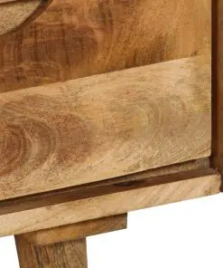 vidaXL Sideboard Solid Mango Wood 90x30x69 cm