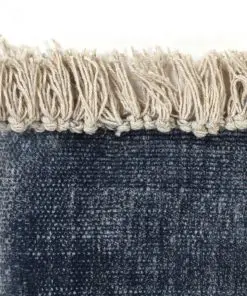 vidaXL Kilim Rug Cotton 120×180 cm Blue