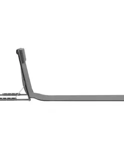 vidaXL Folding Beach Mats 2 pcs Steel and Fabric Grey