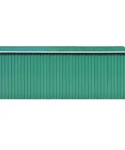 vidaXL Garden Shed 257x497x178 cm Metal Green