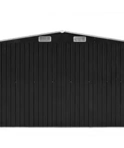 vidaXL Garden Shed 257x597x178 cm Metal Anthracite