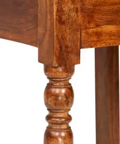 vidaXL Dining Chairs 4 pcs Solid Wood with Sheesham Finish Classic