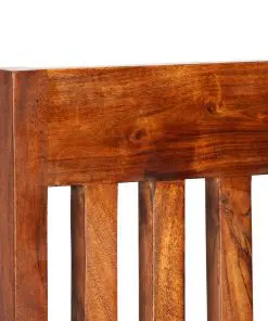 vidaXL Dining Chairs 6 pcs Solid Wood with Sheesham Finish Modern