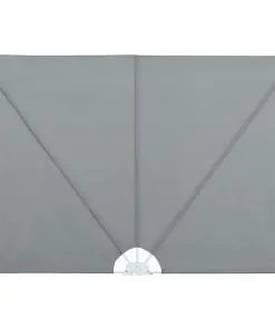 vidaXL Collapsible Terrace Side Awning Grey 300×150 cm