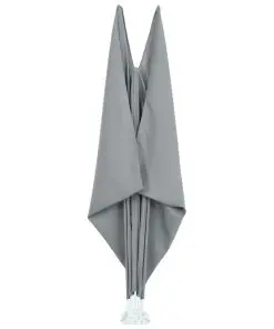 vidaXL Collapsible Terrace Side Awning Grey 300×150 cm